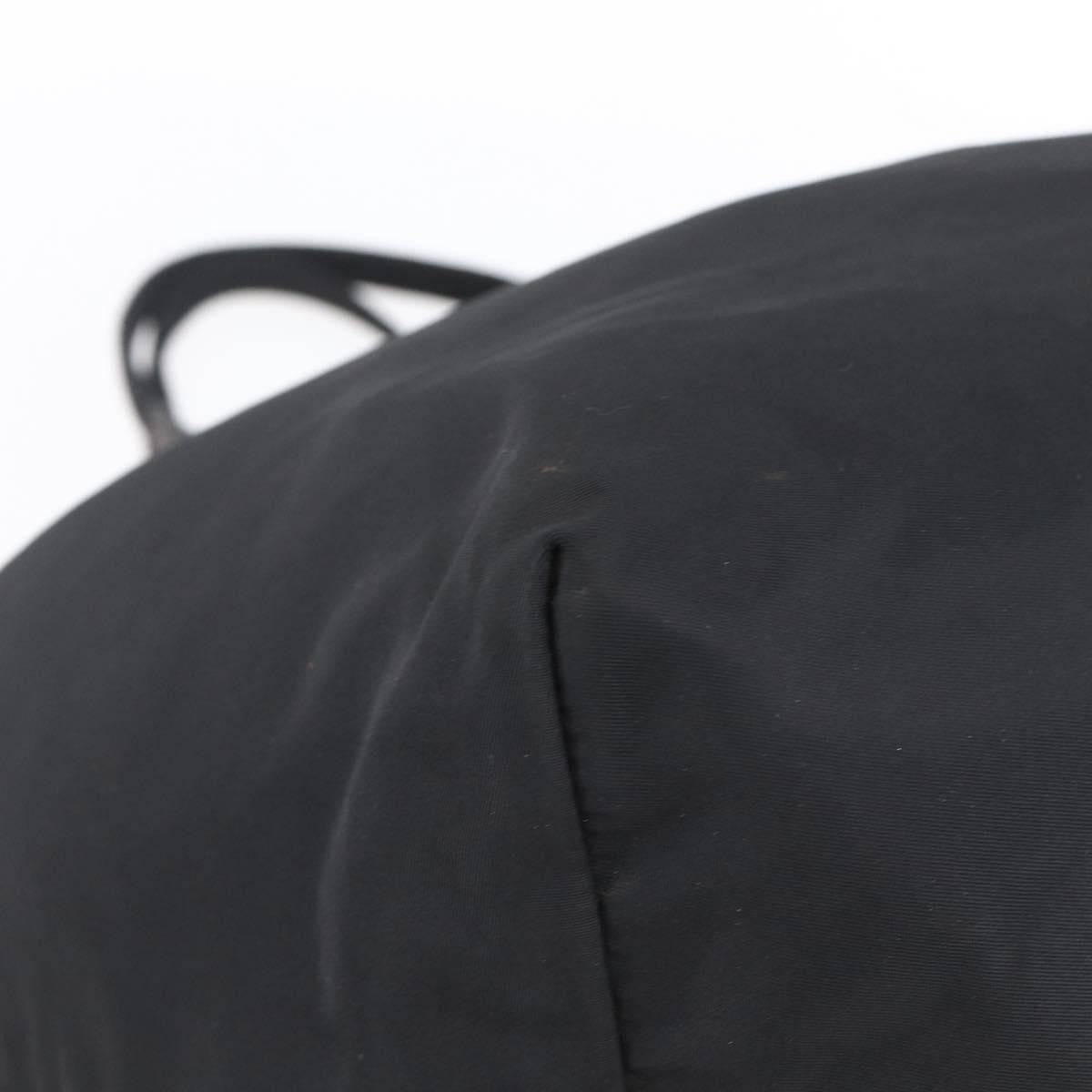 Prada Vintage Tote Nylon, BLACK, NYLON, Tote bag