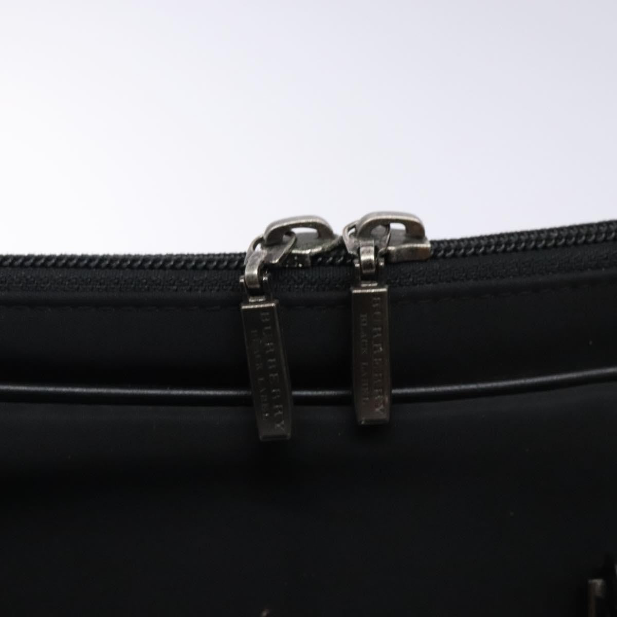 Burberry Black Label Business Bag Nylon, BLACK, NYLON, Briefcase