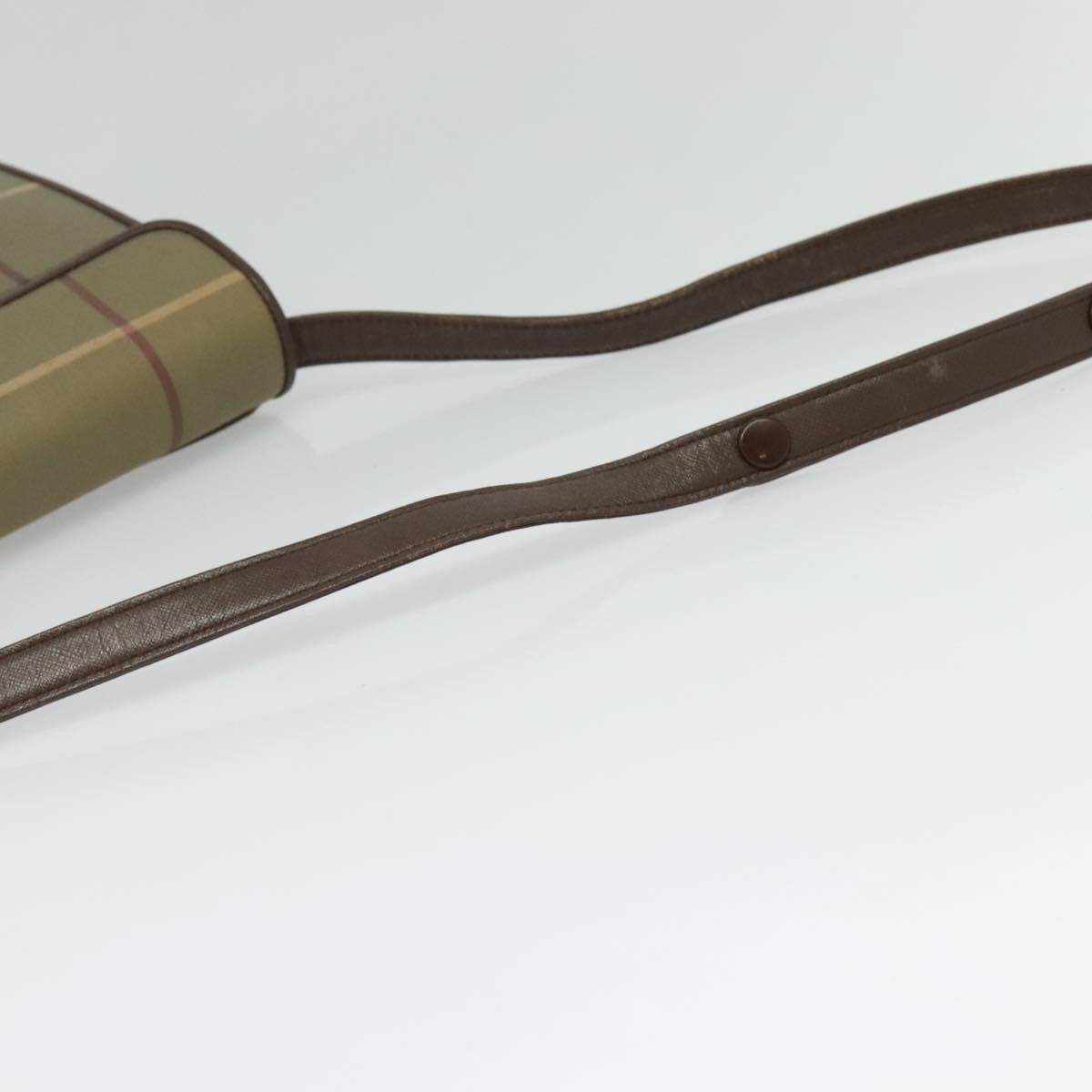 Burberry Nova check Shoulder bag Canvas, BEIGE, CANVAS, Shoulder bag