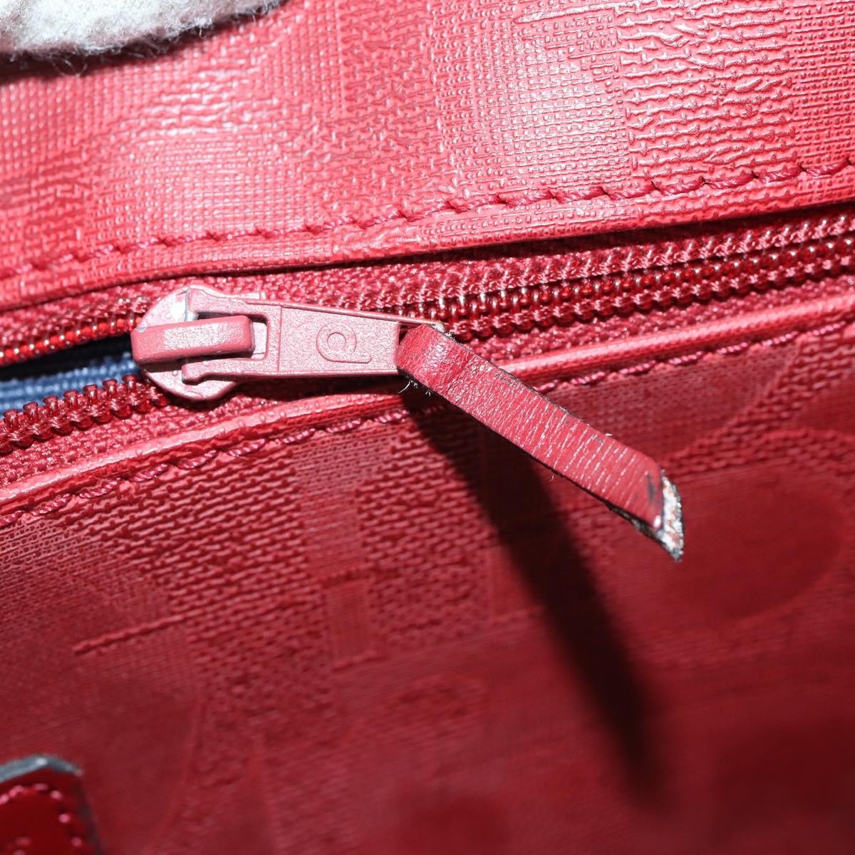 Christian Dior Vintage Trotter Duffle Bag Diorissimo Canvas, RED, PVC, Travel bag