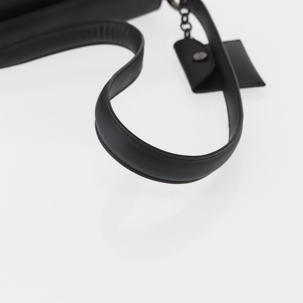 Salvatore Ferragamo Gancini Shoulder Bag Leather, BLACK, PATENT_LEATHER, Shoulder bag