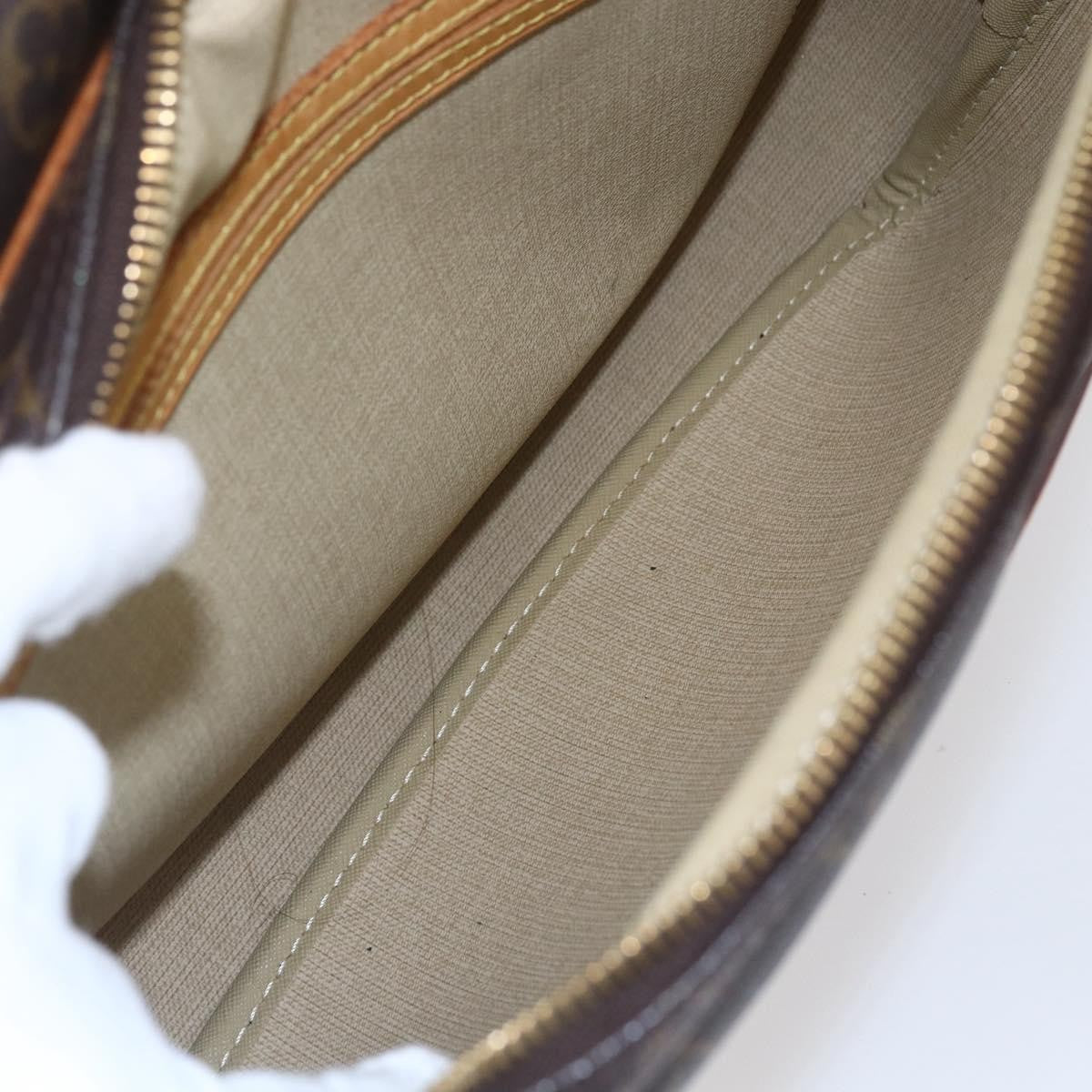 Louis Vuitton Reporter Bag Monogram Canvas, BROWN, CANVAS, Shoulder bag