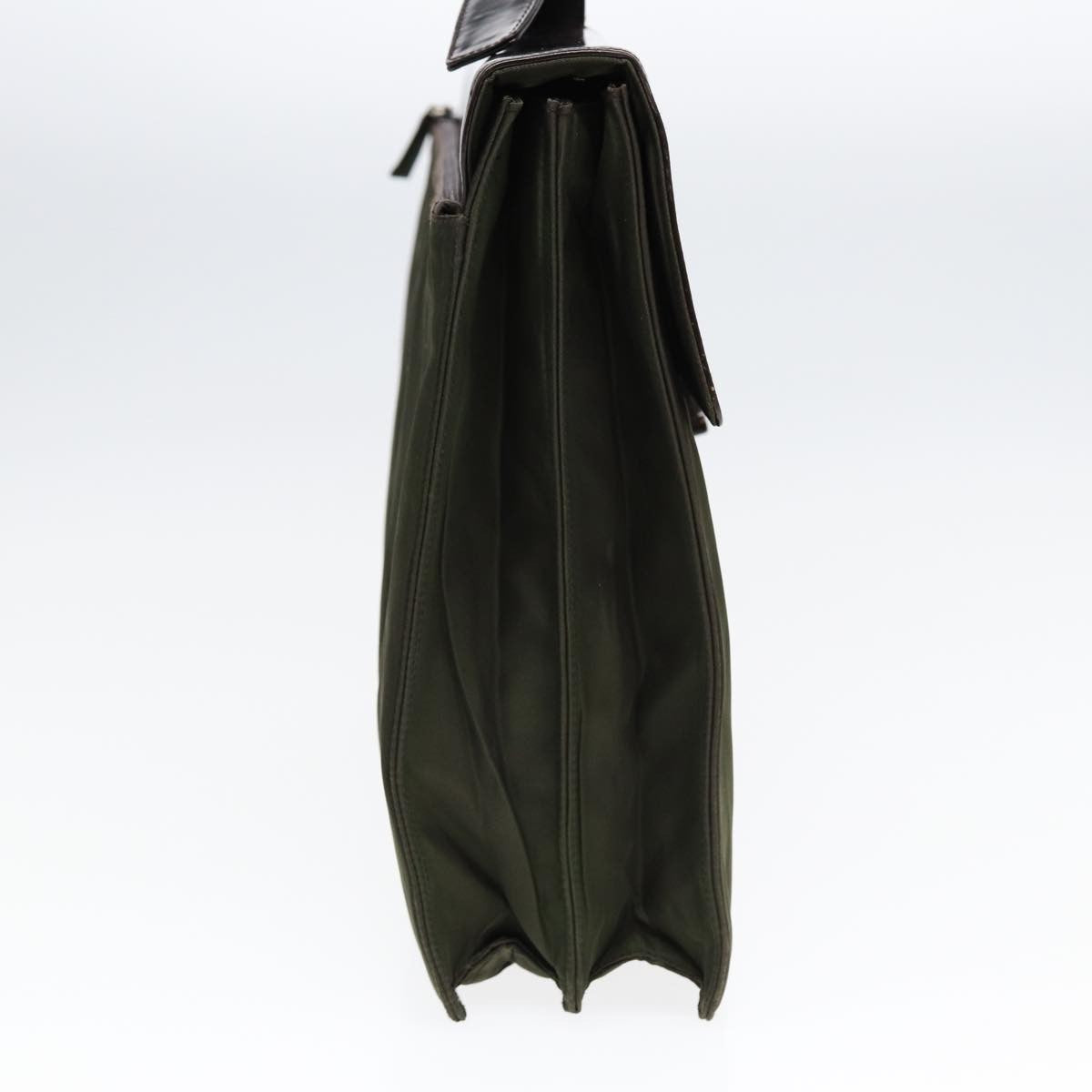 Prada Vintage Briefcase Tessuto, KHAKI, NYLON, Briefcase