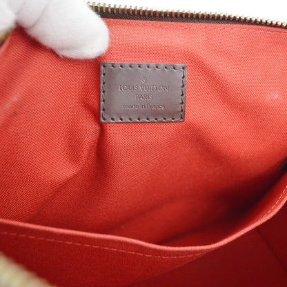 Louis Vuitton Siena Handbag Damier, BROWN, CANVAS, Handbag