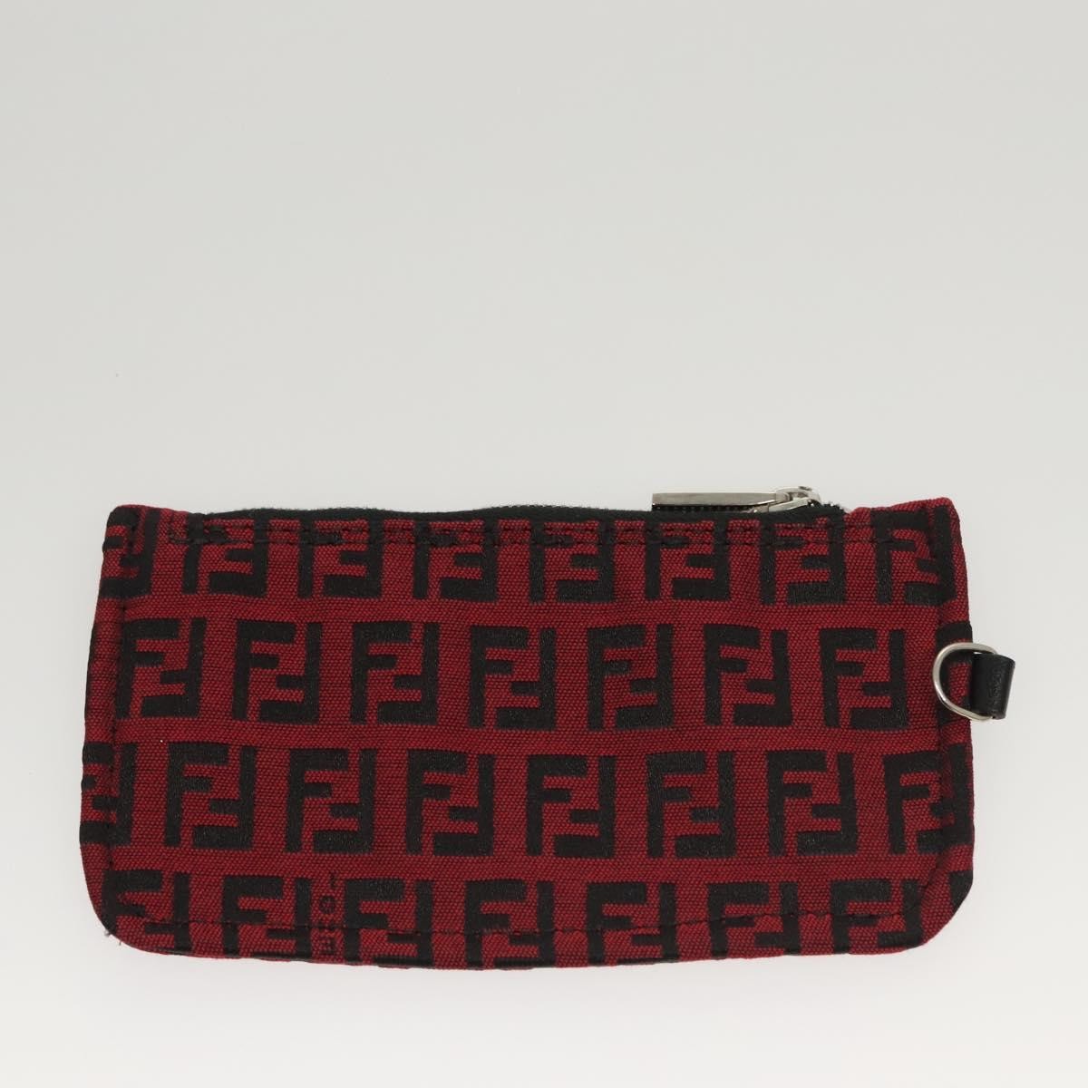 Fendi Zucca Tote bag FF motif, RED, CANVAS, Tote bag