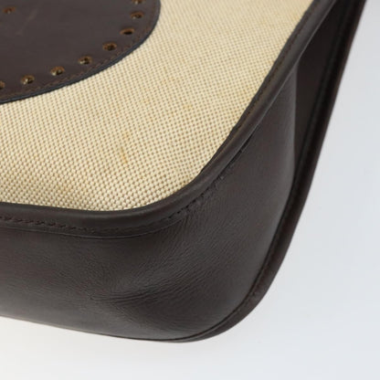 Hermes Evelyne Bag Gen III Toile and Leather, BEIGE, CANVAS, Shoulder bag