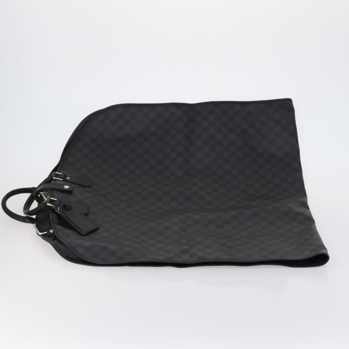 Louis Vuitton Garment Cover Damier Graphite, GRAY, CANVAS, Travel bag