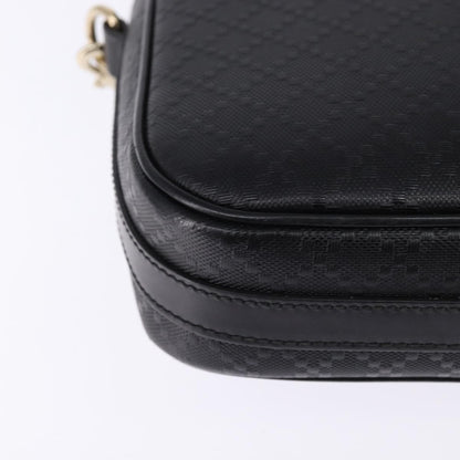 Gucci Diamante bright briefcase Leather, BLACK, LEATHER, Briefcase