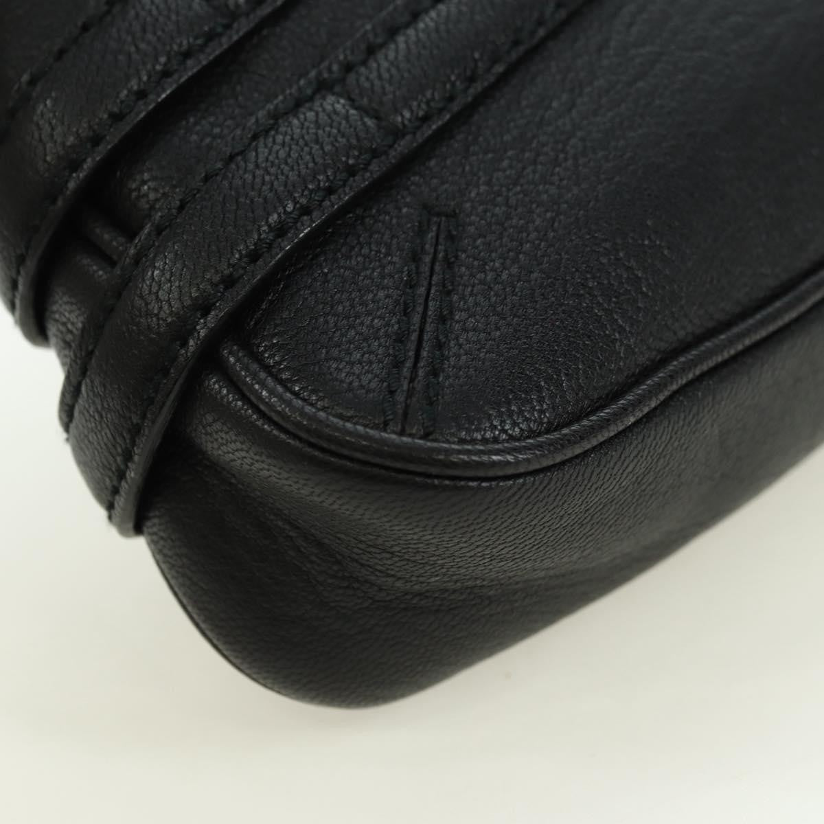 Gucci Horsebit Shoulder Bag GG Canvas and Leather, Black, Leather, Shoulder Bag