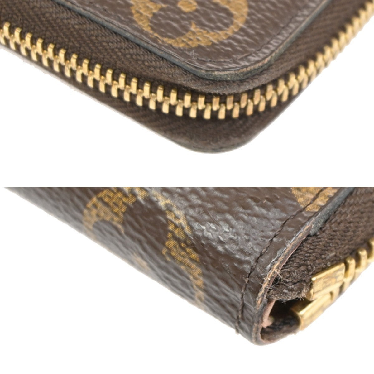 Louis Vuitton Clemence Wallet Monogram Canvas, BROWN, LEATHER, Wallets