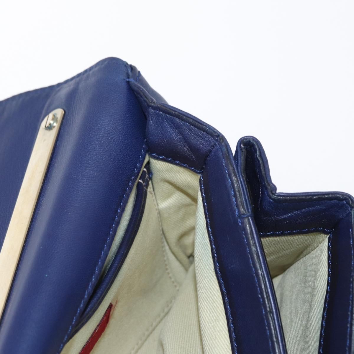 Valentino Garavani Va Va Voom Flap Shoulder Bag Leather, NAVY, LEATHER, Shoulder bag