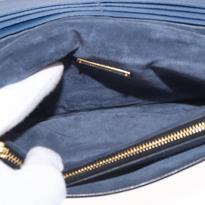 Miu Miu Shoulder Bag Leather, BLUE, LEATHER, Shoulder bag