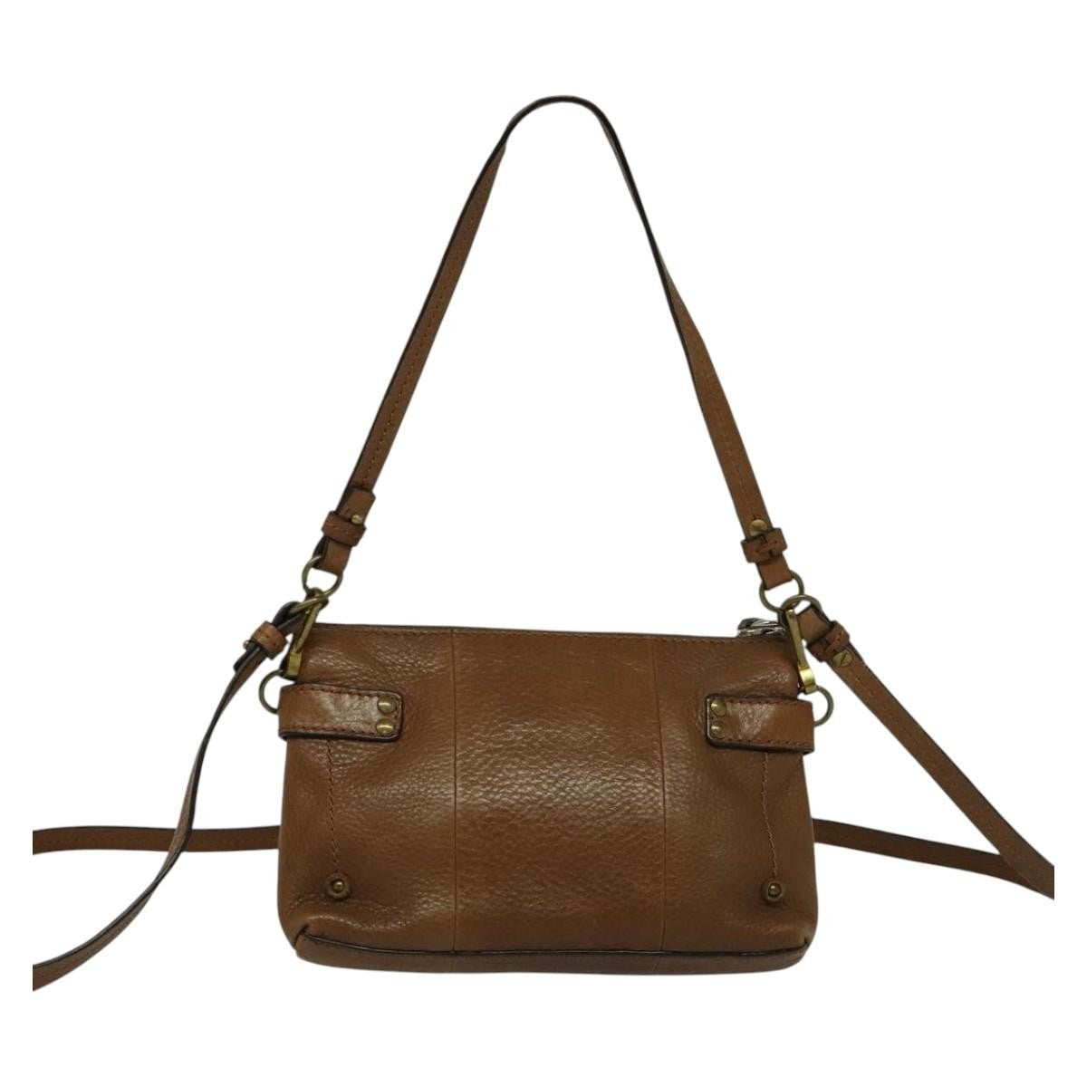 Chloe Vintage Tote bag Leather, BROWN, LEATHER, Shoulder bag