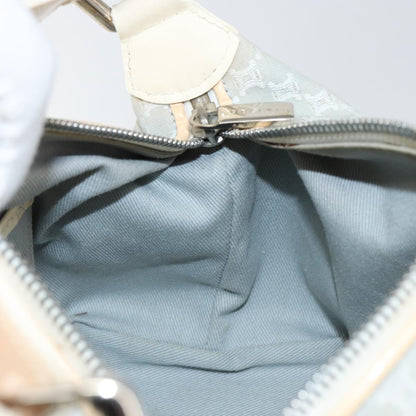 Celine Macadam Handbag Macadam with leather, SILVER, CANVAS, Handbag