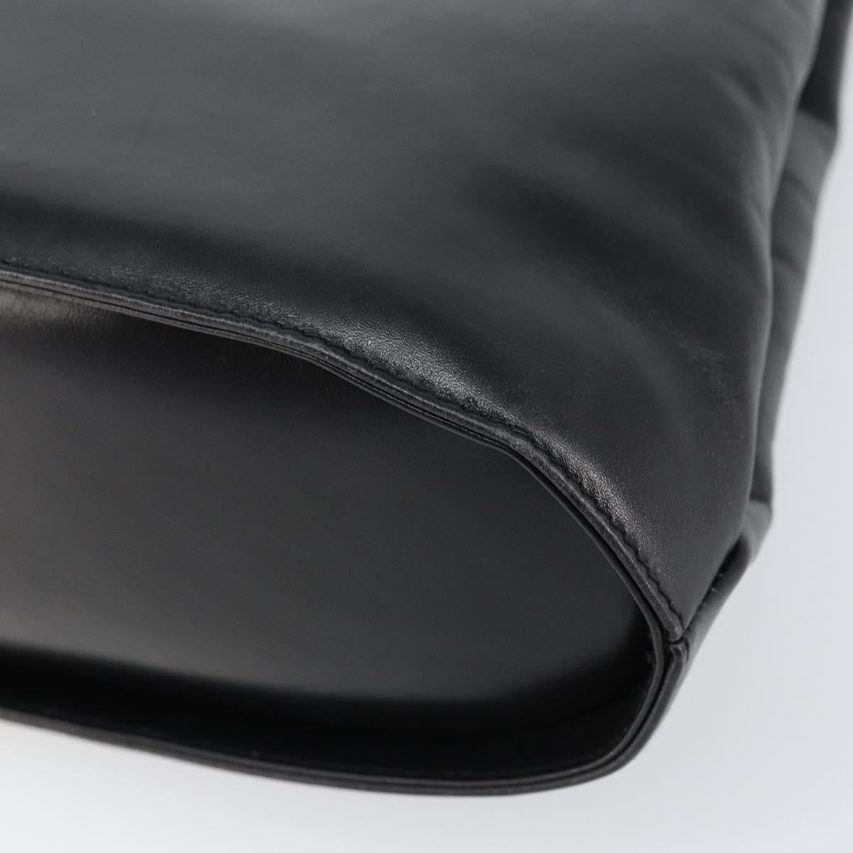 Salvatore Ferragamo Wanda Handbag Leather, BLACK, LEATHER, Handbag