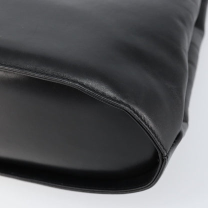 Salvatore Ferragamo Wanda Handbag Leather, BLACK, LEATHER, Handbag