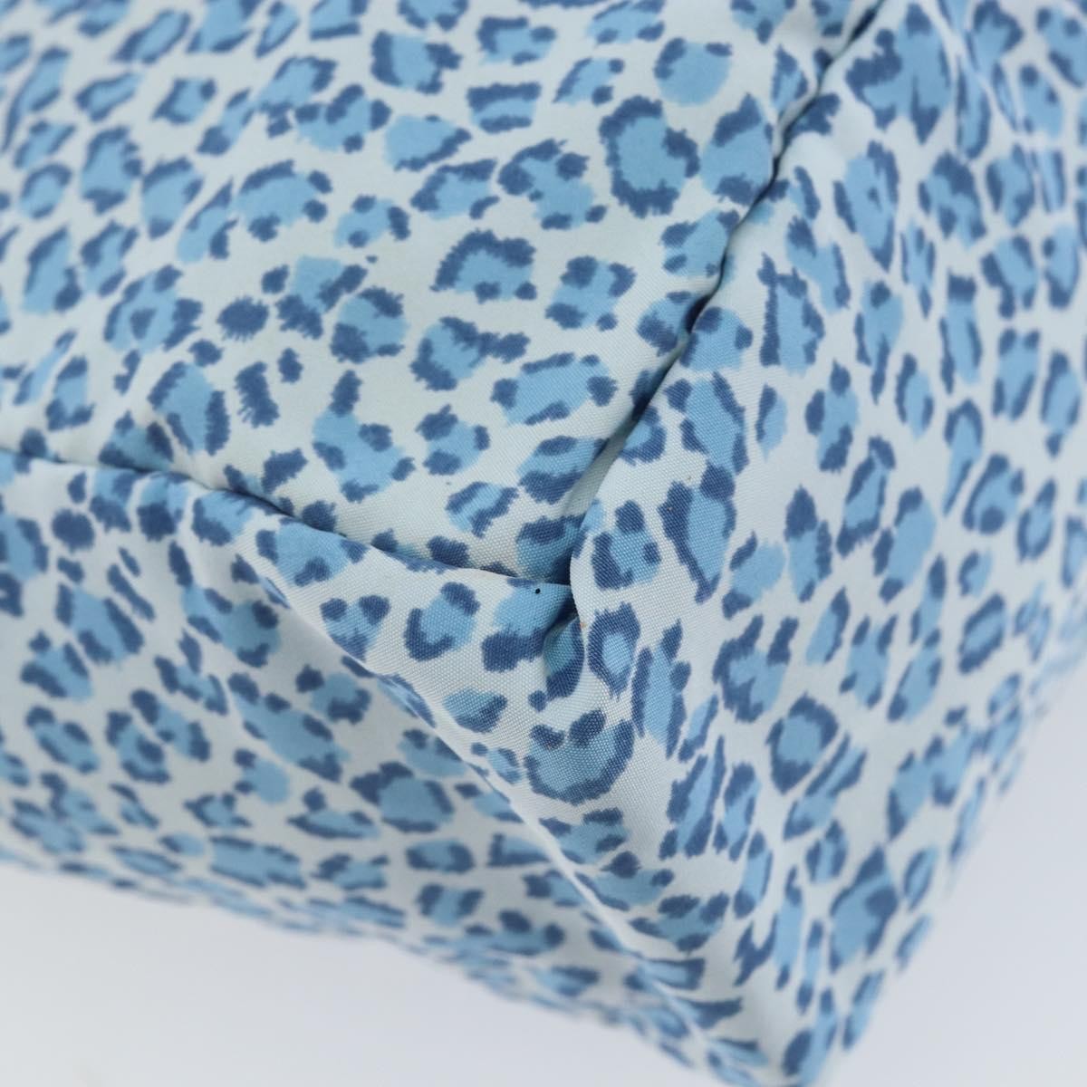 Bottega Veneta Vintage Tote Bag Nylon, BLUE, NYLON, Tote bag