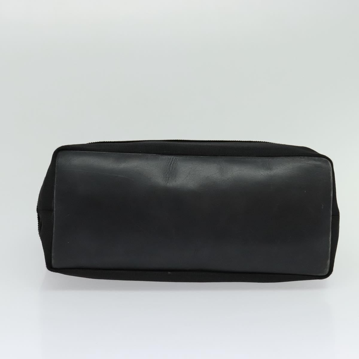 Salvatore Ferragamo Vala Shoulder Bag Canvas, BLACK, CANVAS, Shoulder bag