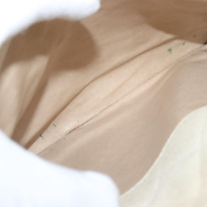 Chanel Vintage Slit Pocket Shoulder Bag Quilted Caviar, BEIGE, LEATHER, Shoulder bag