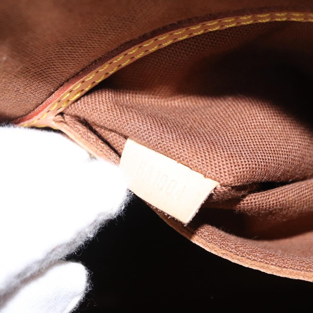 Louis Vuitton Alma Handbag Monogram Canvas, BROWN, CANVAS, Handbag