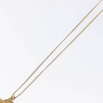 Louis Vuitton LV Initiales Pendant Metal, GOLD, METAL, Necklace