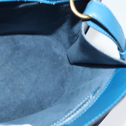 Louis Vuitton Cluny Shoulder Bag Epi Leather, BLUE, LEATHER, Shoulder bag