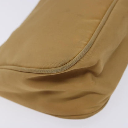 Prada Pochette Shoulder Bag Tessuto, BEIGE, NYLON, Clutche & pouche