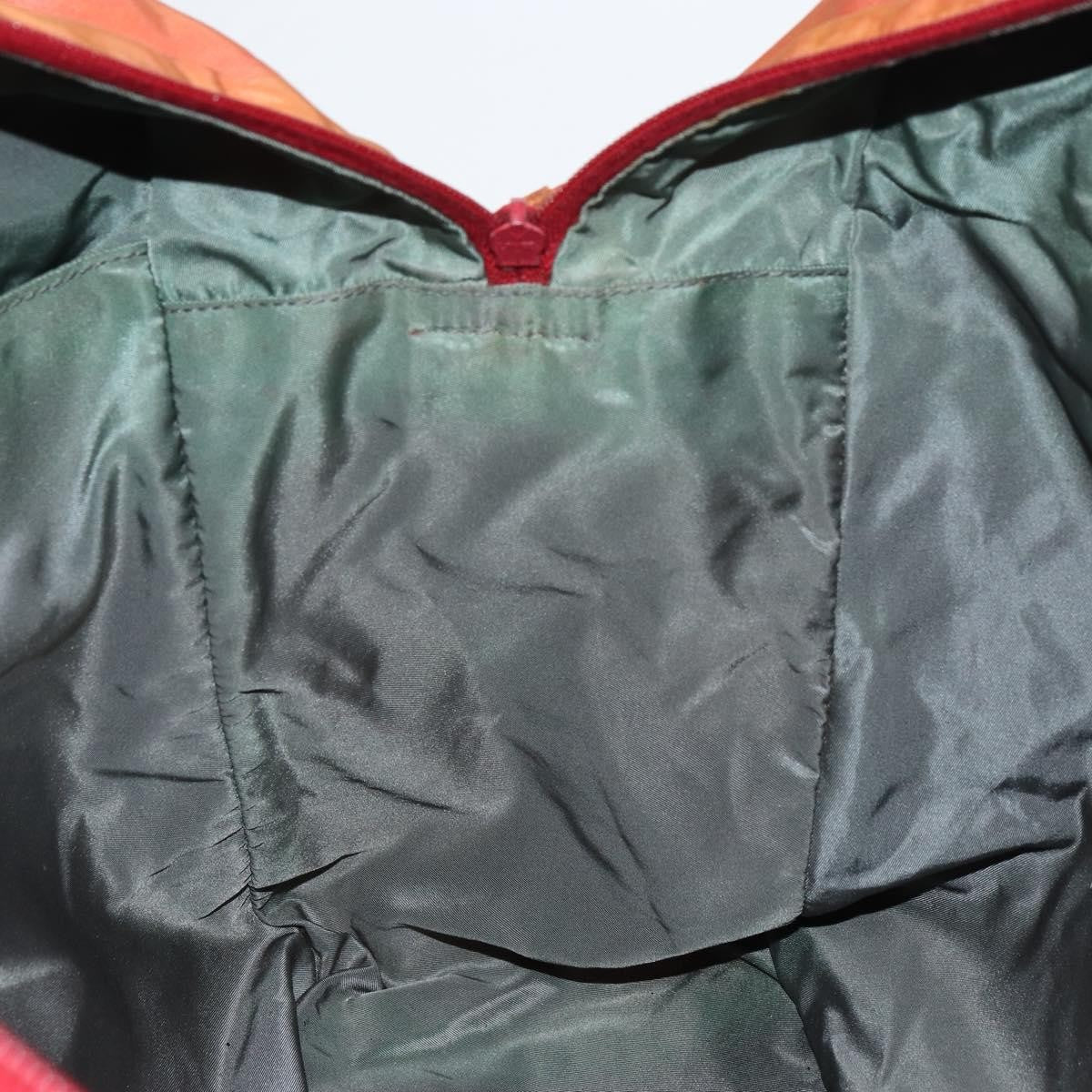 Prada Boston Bag Tessuto, RED, NYLON, Travel bag