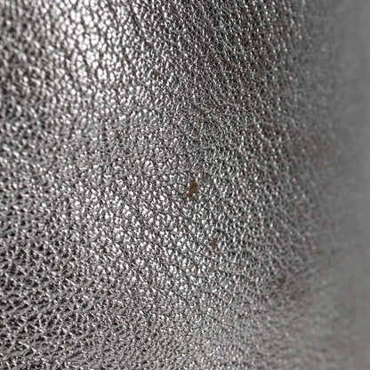 Miu Miu Drawstring Satchel Leather, SILVER, LEATHER, Handbag