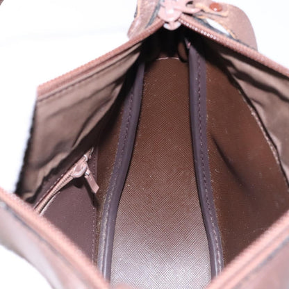 Burberry Nova check Shoulder bag Canvas, BEIGE, CANVAS, Shoulder bag