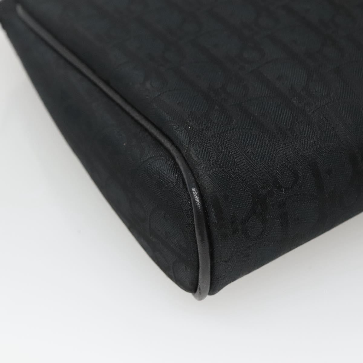 Christian Dior Trotter pouch Diorissimo Canvas, BLACK, CANVAS, Clutche & pouche