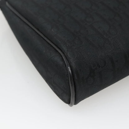 Christian Dior Trotter pouch Diorissimo Canvas, BLACK, CANVAS, Clutche & pouche