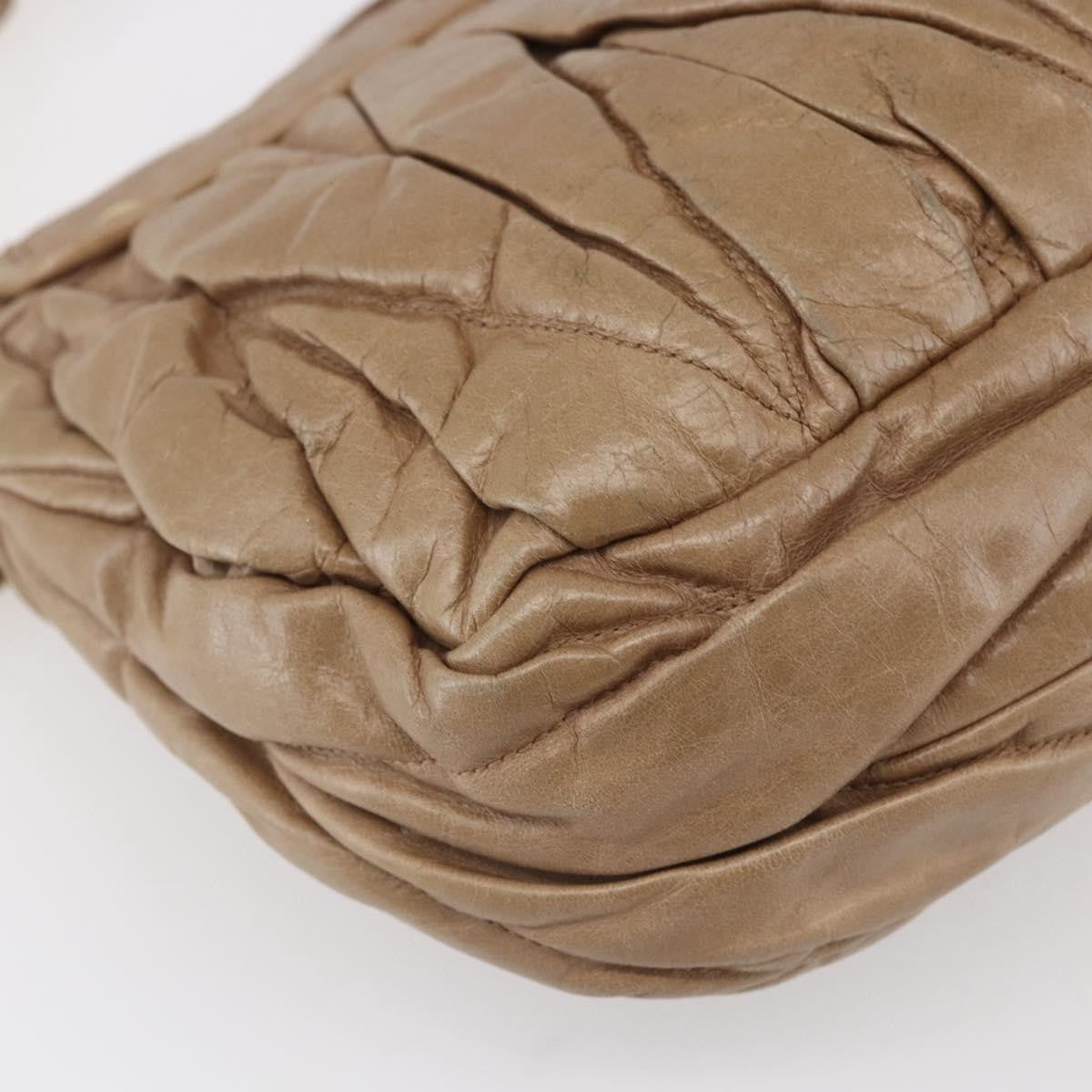 Miu Miu Coffer Convertible Hobo Matelasse Leather, BEIGE, LEATHER, Handbag