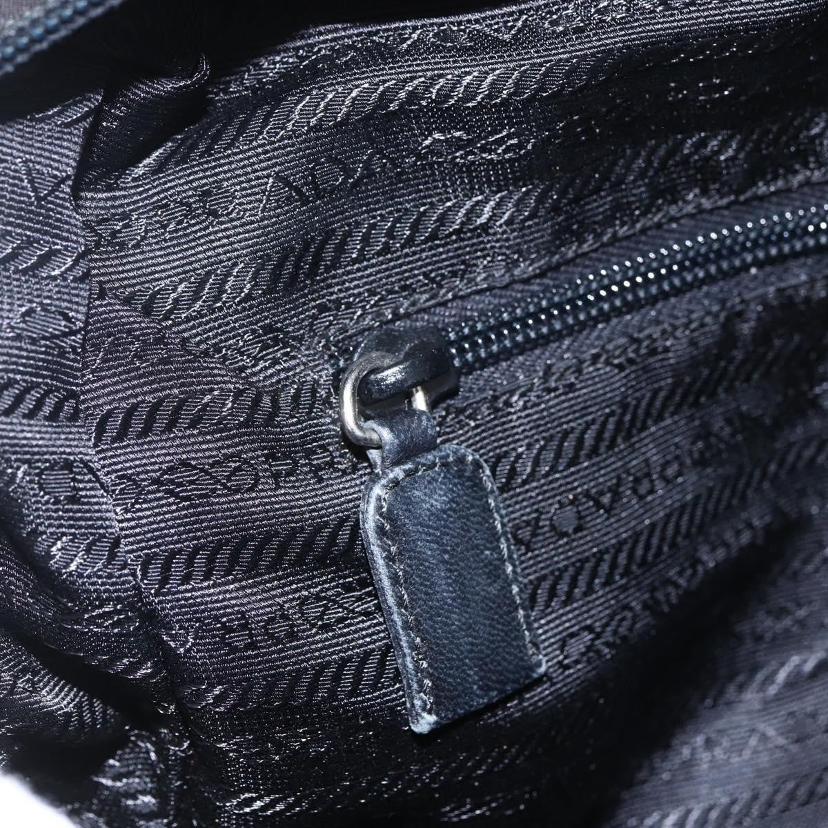 Prada Vintage Shoulder Bag Tessuto, BLACK, NYLON, Shoulder bag
