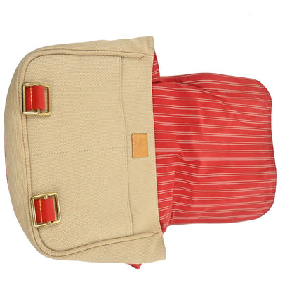 Louis Vuitton Antigua Besace Messenger Bag Canvas, BEIGE, CANVAS, Shoulder bag