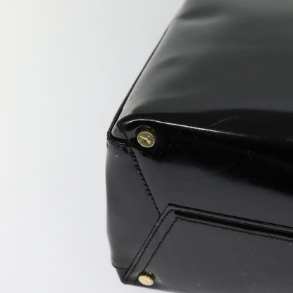 Salvatore Ferragamo Vintage Convertible Tote Patent leather, BLACK, PATENT_LEATHER, Tote bag