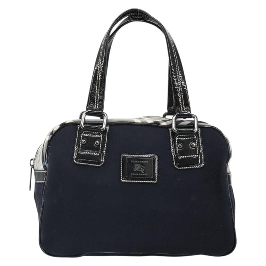 Burberry Blue Label Handbag Canvas, BLACK, CANVAS, Handbag