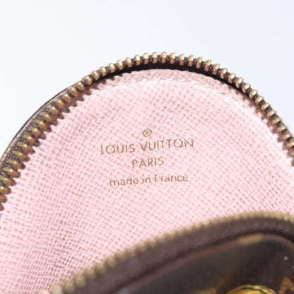 Louis Vuitton Round Coin Purse Limited Edition Monogram Canvas, BROWN, CANVAS, Wallets