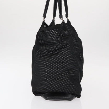 Prada Vintage Tote Nylon, BLACK, NYLON, Tote bag