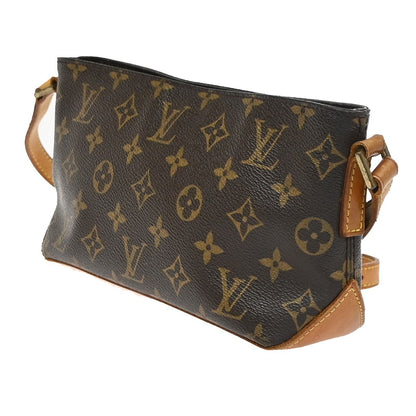 Louis Vuitton Trotteur Handbag Monogram Canvas, Brown, Canvas, Shoulder Bag
