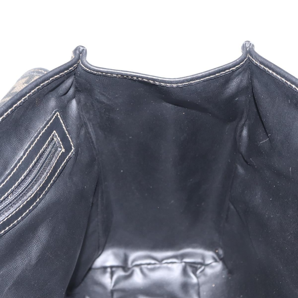 Fendi Zucca Tote bag Canvas, BROWN, PVC, Tote bag