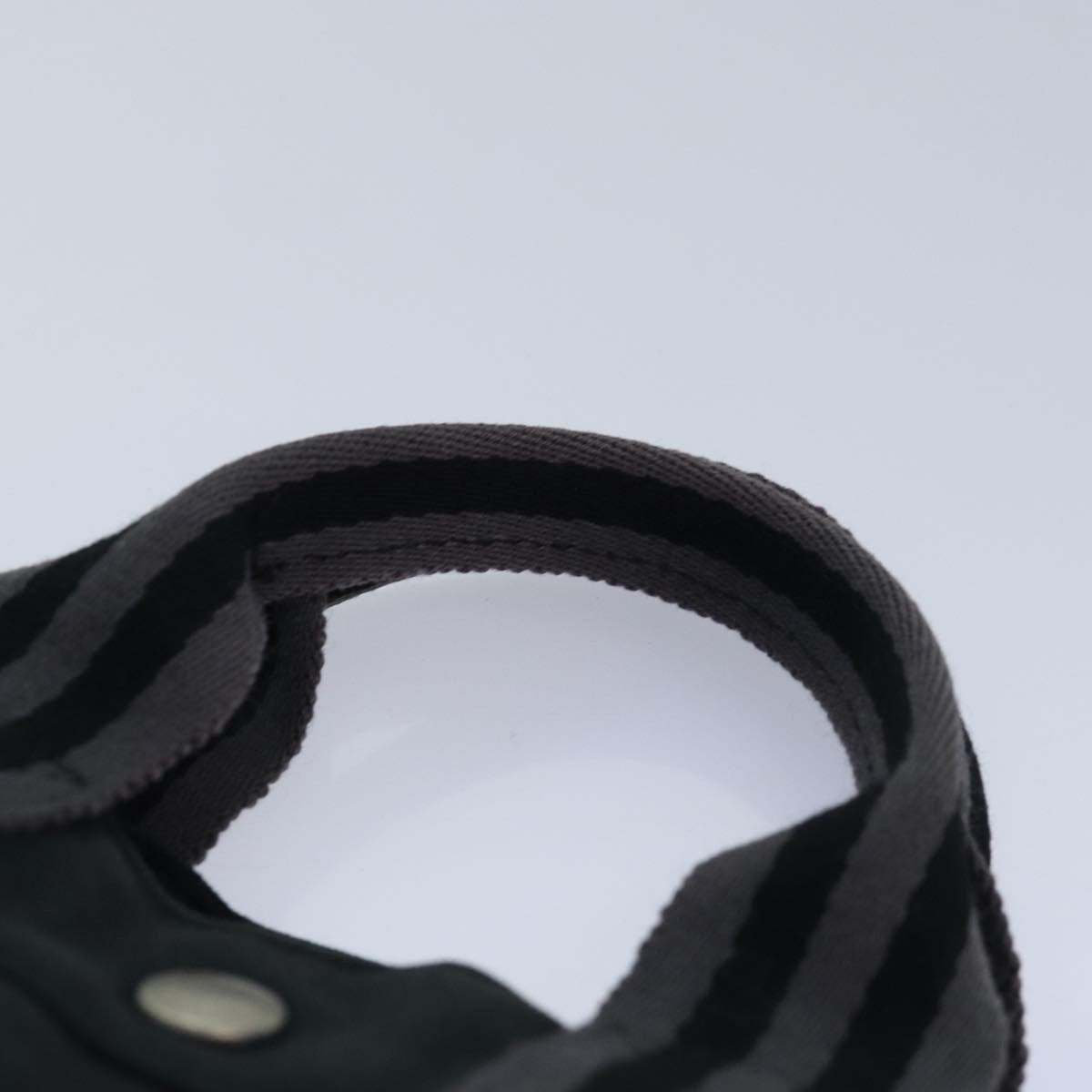 Hermes Fourre Tout Tote Canvas, GRAY, CANVAS, Tote bag