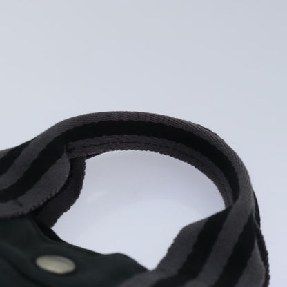 Hermes Fourre Tout Tote Canvas, GRAY, CANVAS, Tote bag