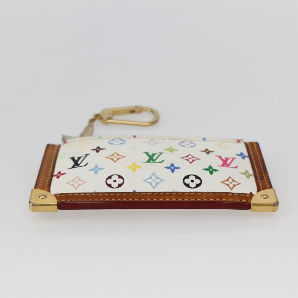 Louis Vuitton Pochette Clés Monogram Canvas, MULTICOLOUR, CANVAS, Wallets