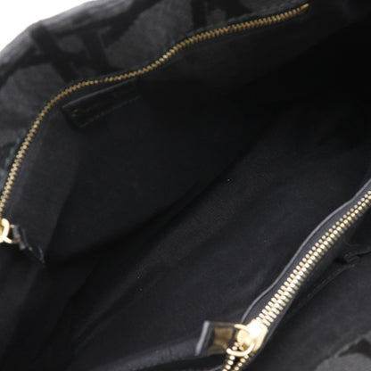 Christian Dior Lady cannage Matelassé, BLACK, CANVAS, Tote bag