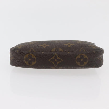 Louis Vuitton Pochette Accessoires Monogram Canvas, Brown, Canvas, Clutch