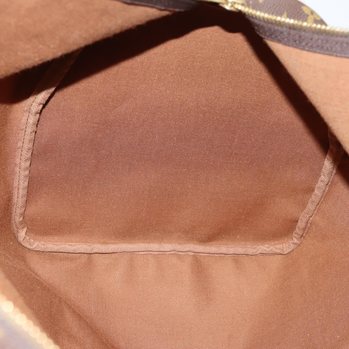 Louis Vuitton Keepall Bag Monogram Canvas, BROWN, CANVAS, Travel bag