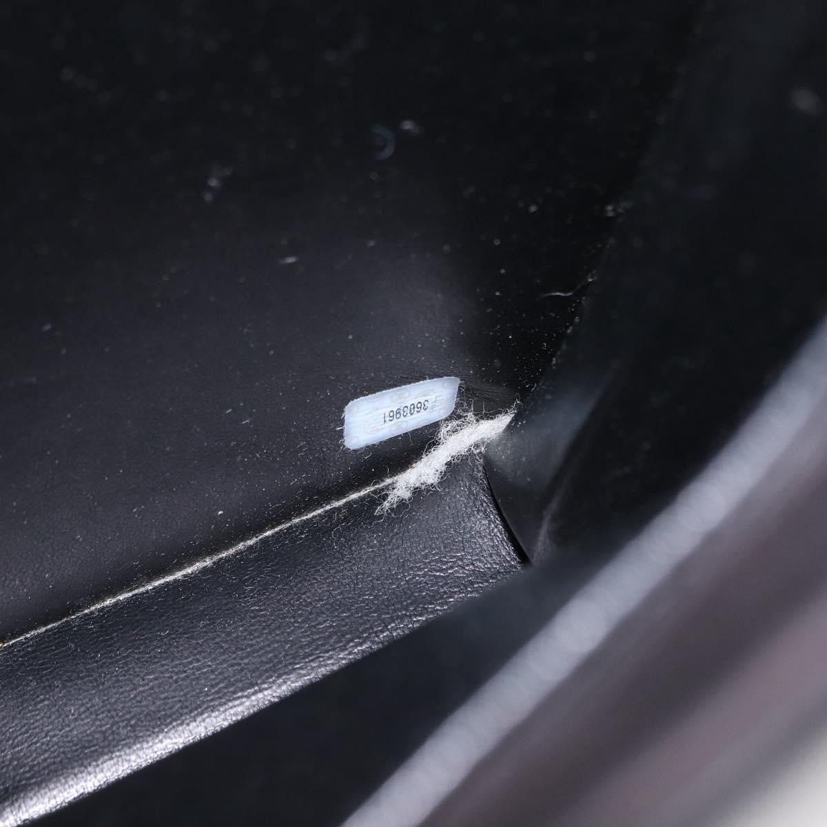 Chanel Chocolate bar tote Leather, BLACK, PATENT_LEATHER, Handbag