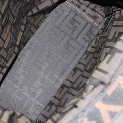 Fendi Zucca Tote bag FF motif, BROWN, CANVAS, Tote bag