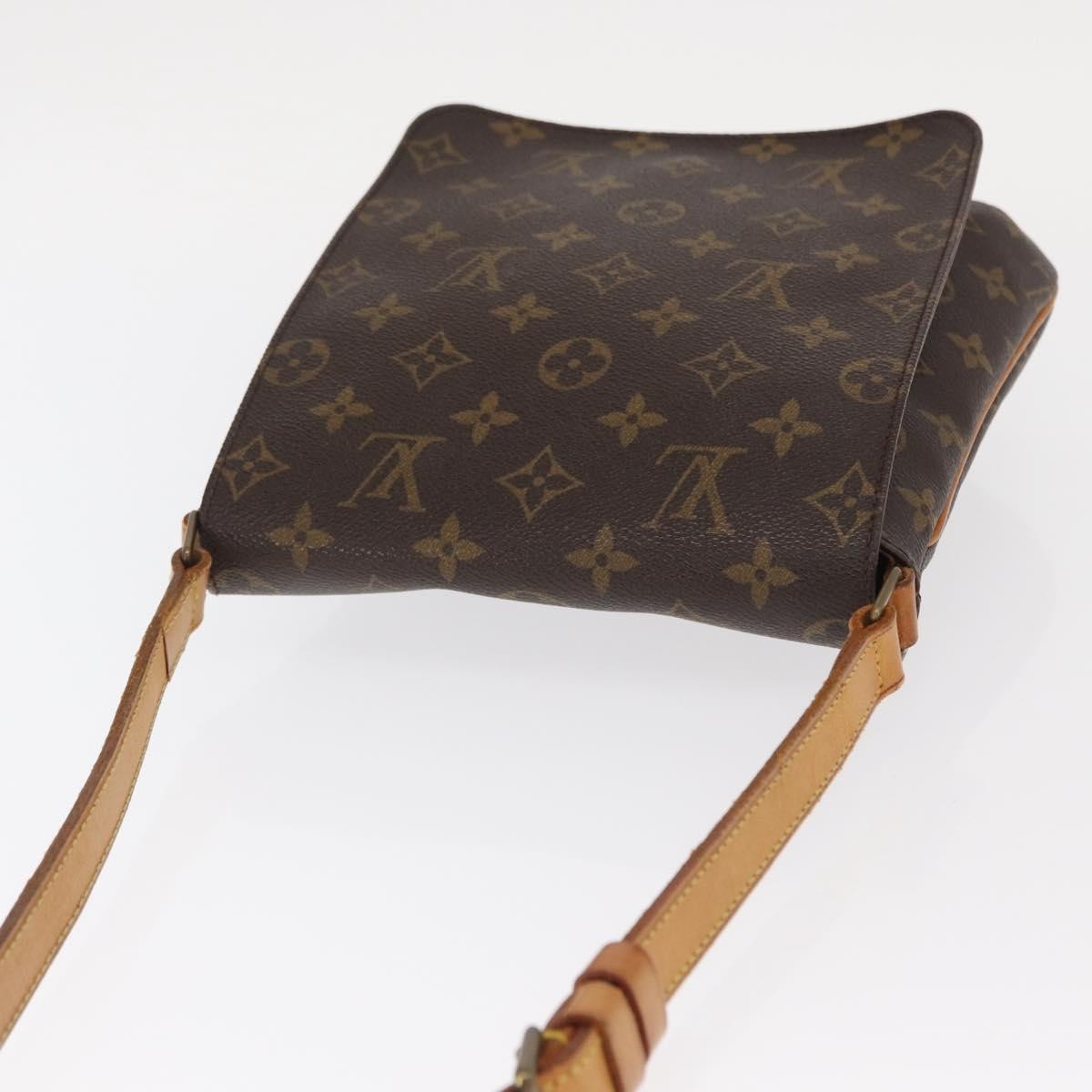 Louis Vuitton Musette Salsa Handbag Monogram Canvas, BROWN, CANVAS, Shoulder bag